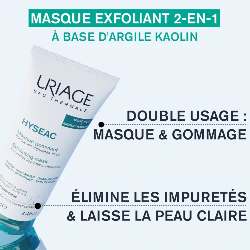 Uriage HYSÉAC Masque Gommant 100ml - Image 5