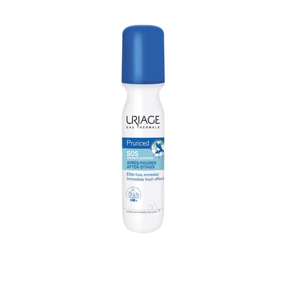 Uriage Pruriced SOS Apaisant 15ml - Soin SOS Piqûres Moustiques Plantes Peaux Fragilisées Irritées