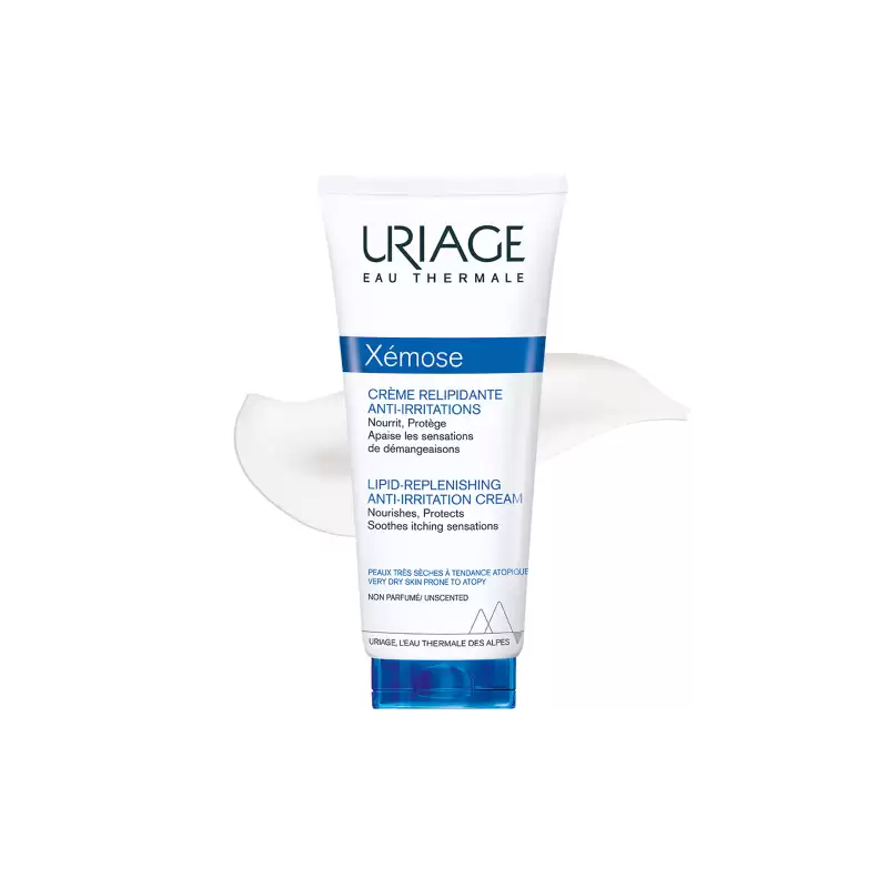 URIAGE Xémose Crème Relipidante Anti-irritations 200ml - Soin Corps Haute Tolérance Peaux Très Sèches - Image 2