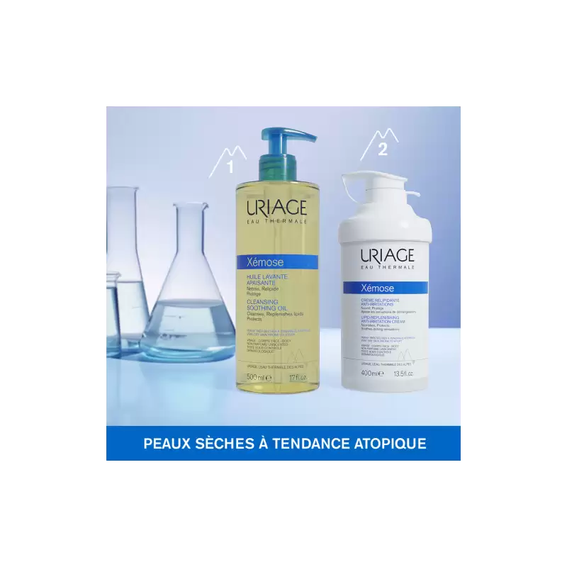 URIAGE Xémose Crème Relipidante Anti-irritations 200ml - Soin Corps Haute Tolérance Peaux Très Sèches - Image 8