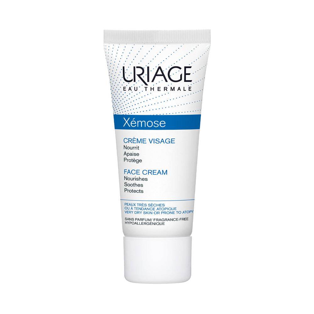 URIAGE Xémose Crème Visage 40ml - Soin Visage Haute Tolérance Peaux Très Sèches Sensibles