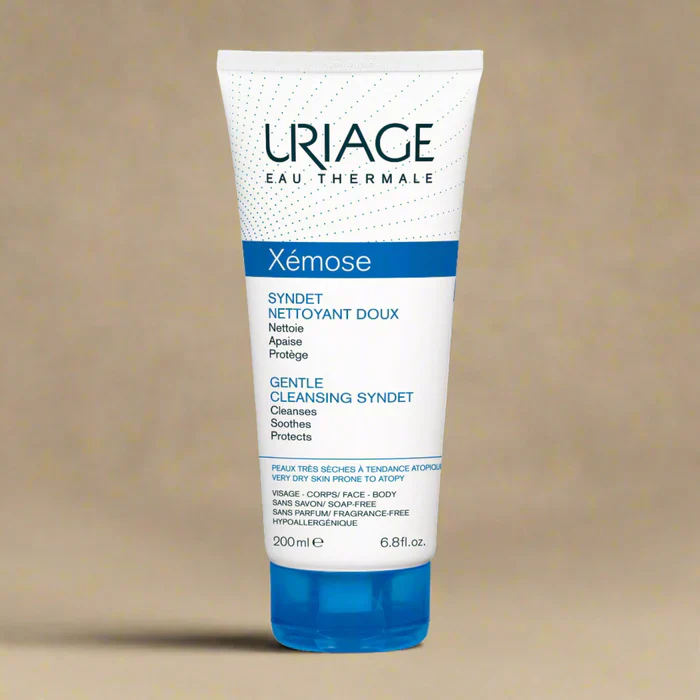 URIAGE Xémose Syndet Nettoyant Doux 200ml - Soin Nettoyant Haute Tolérance Peaux Très Sèches - Image 3