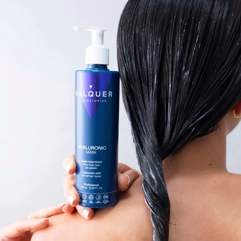 VALQUER Masque Capillaire à l'Acide Hyaluronique 275ml Soin Cheveux Hydratation Intense - Image 5