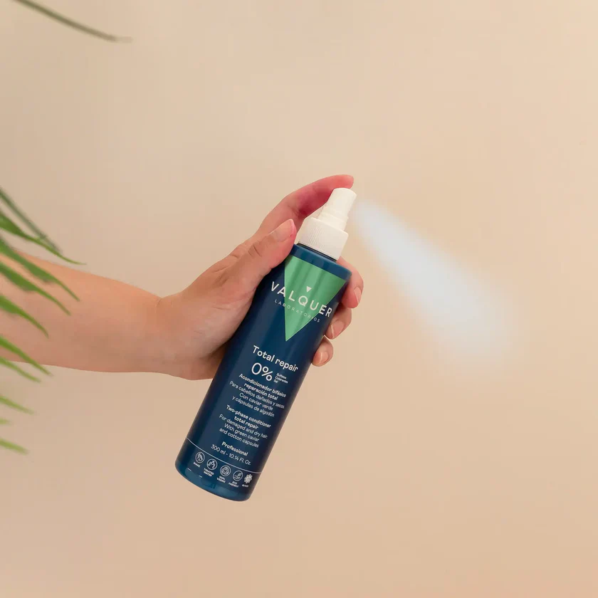 VALQUER Total Repair Après-Shampoing Biphasique 300ml Soin Capillaire Réparateur Cheveux Abîmés - Image 3
