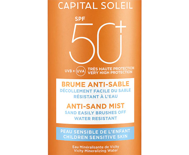 VICHY Capital Soleil Brume Anti-Sable Enfants Protection SPF50+ 200ml - Image 3