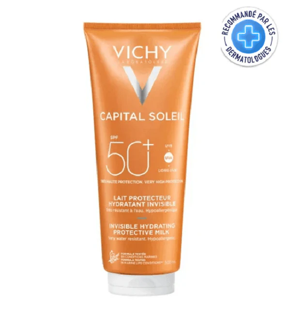 VICHY Capital Soleil SPF50+ Lait Protecteur Hydratant Invisible 300ml
