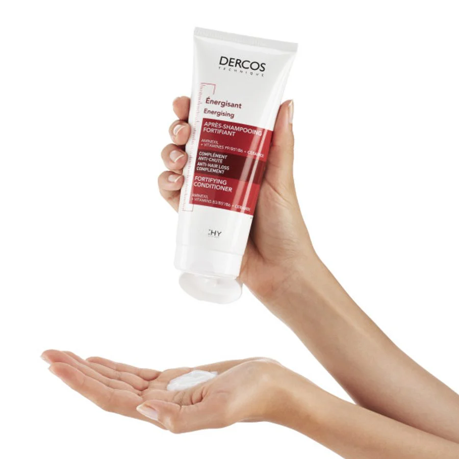 VICHY Dercos Technique Énergisant Après-Shampooing Fortifiant Anti-Chute 200ml - Image 4
