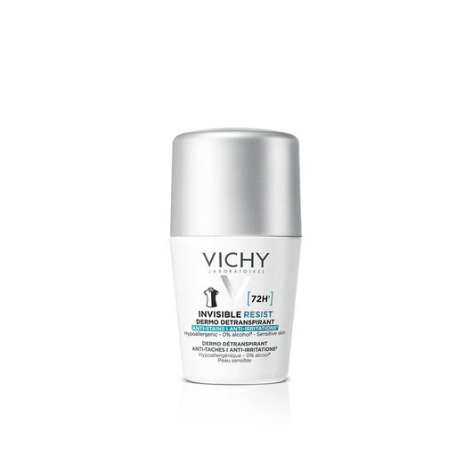 VICHY Femme Dermo-Détranspirant Invisible Protect 72H Déodorant 50ml