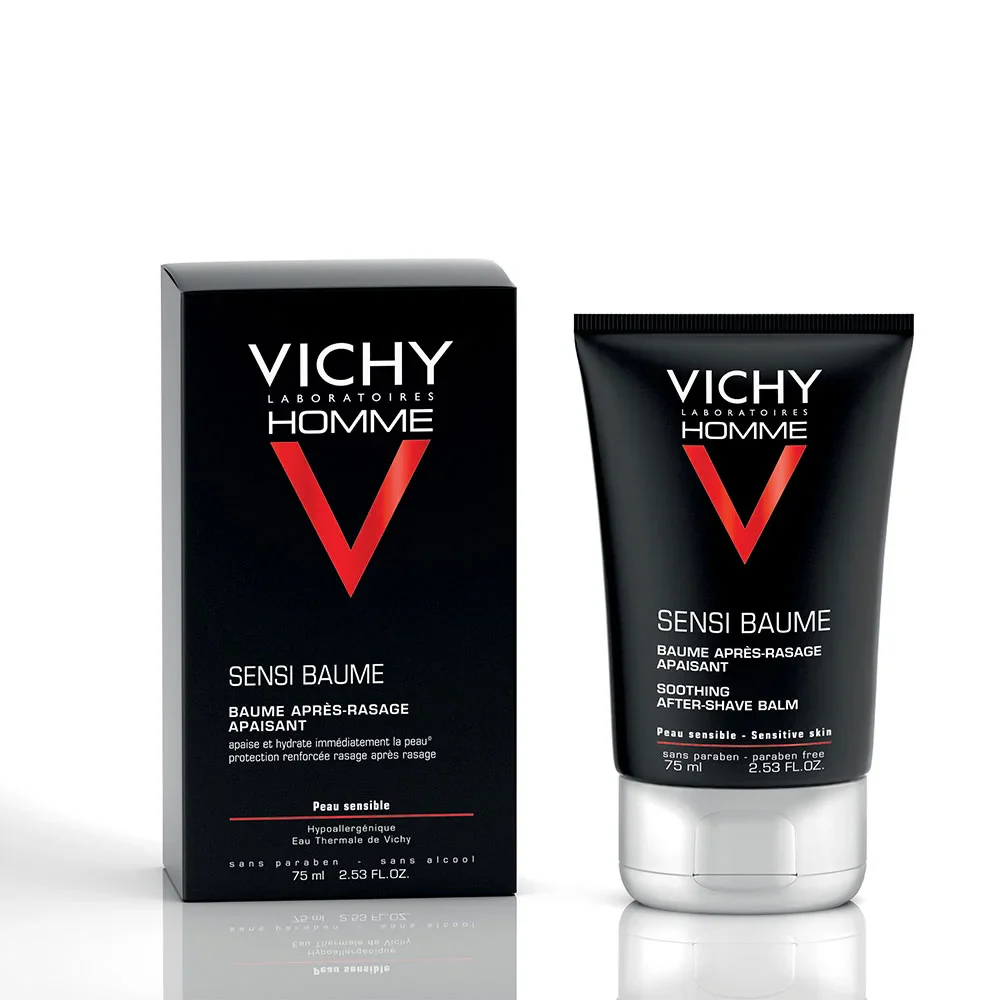 VICHY Homme Sensi Baume Après-Rasage Confort Peaux Sensibles 75ml - Image 2