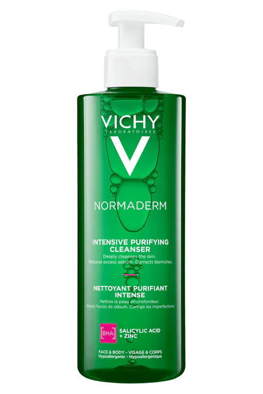 VICHY Normaderm Phytosolution Gel Purifiant Détox Végétale 5 Plantes Peaux Grasses Acnéiques Eau Thermale - Image 3