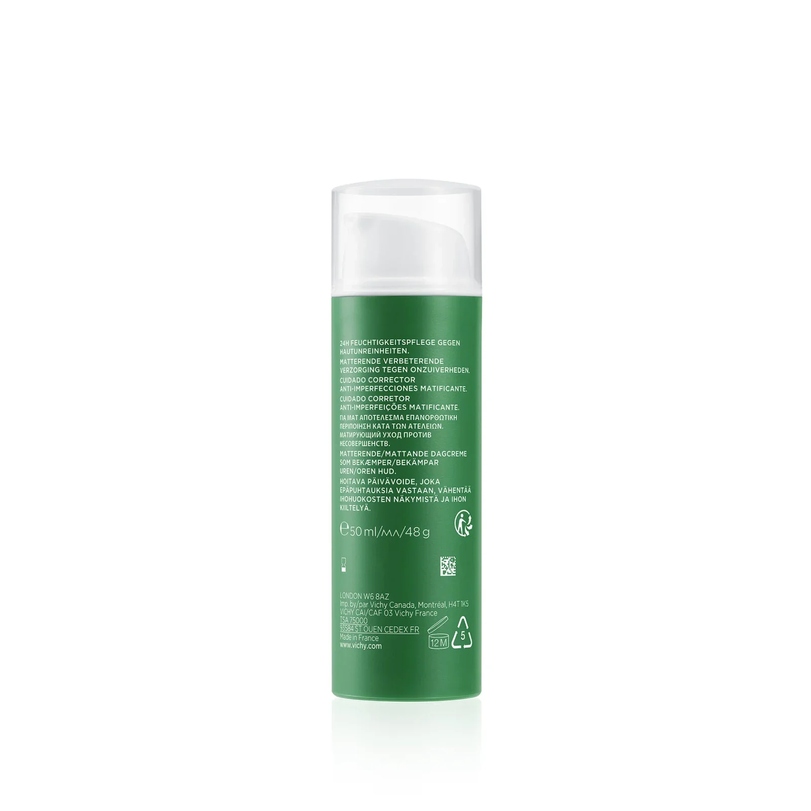 VICHY Normaderm Soin Correcteur Matifiant Anti-Imperfections 24H 50ml - Image 4