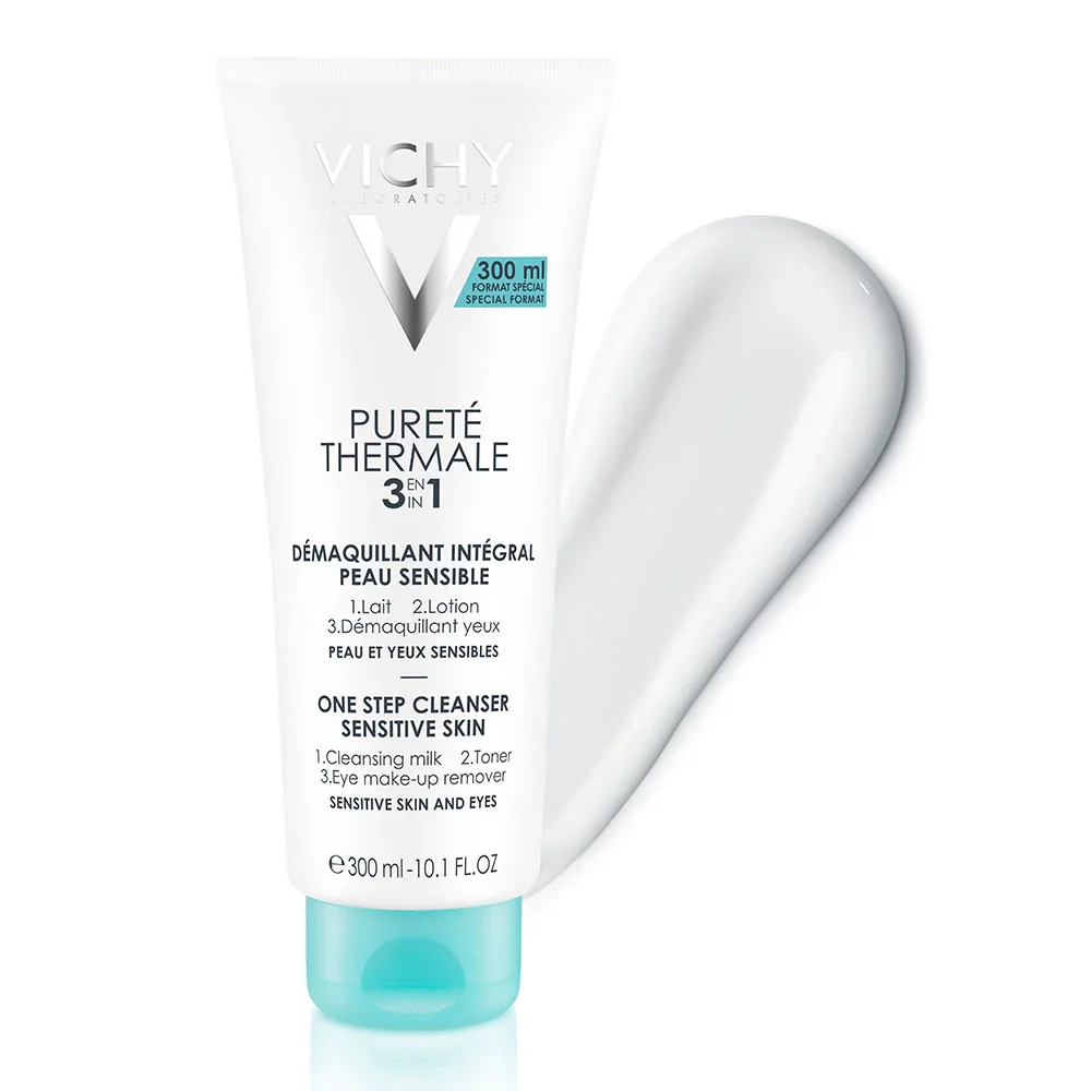 VICHY Purete Thermale Démaquillant Intégral 3en1 Peaux Sensibles Haute Tolérance - Image 3