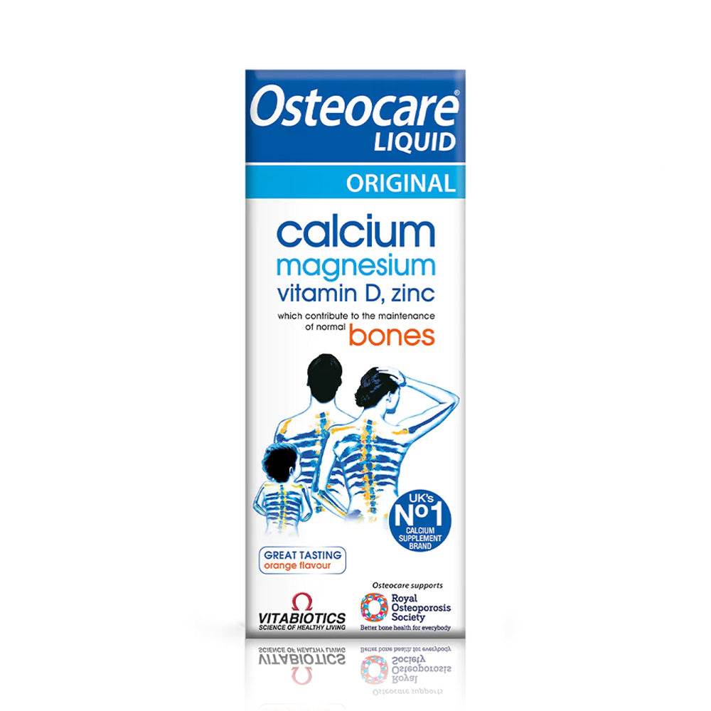 VITABIOTICS Osteocare Liquide 200ml Calcium Magnésium Zinc Vitamine D3 Santé Osseuse