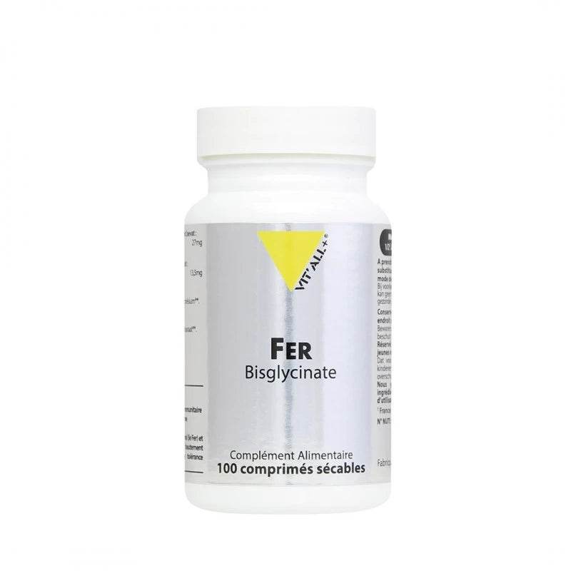 VITALL+ Fer Bisglycinate 27mg Boite 100 Comprimés