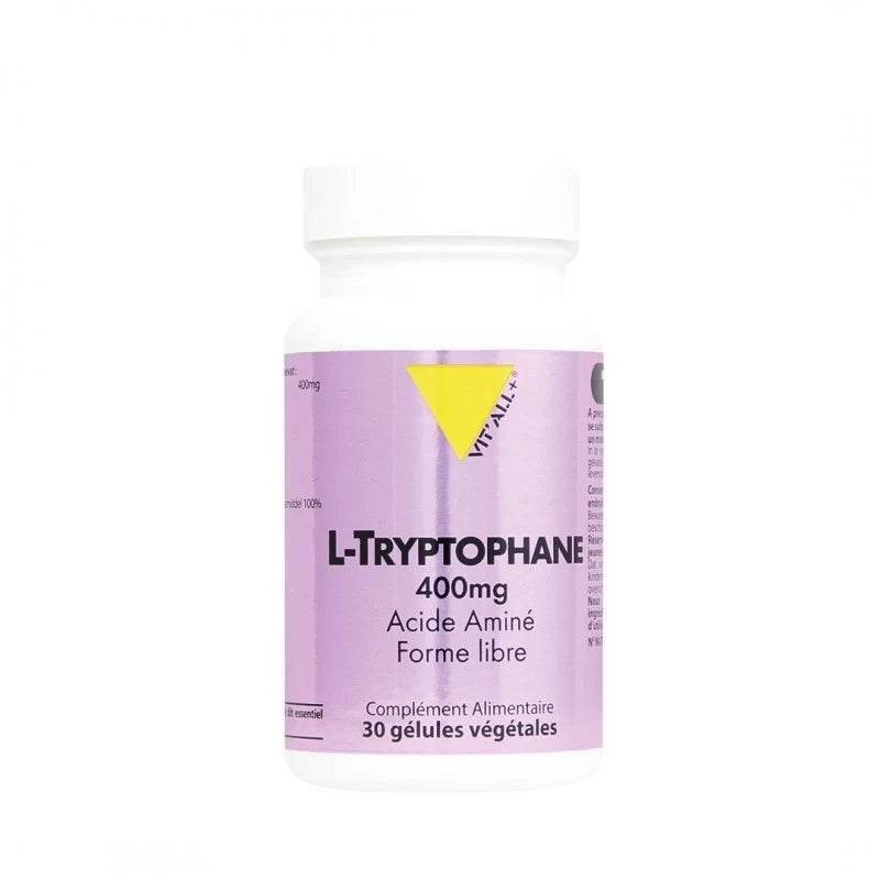 VITALL+ L-Tryptophane 400mg Boite 30 Gélules Végétales
