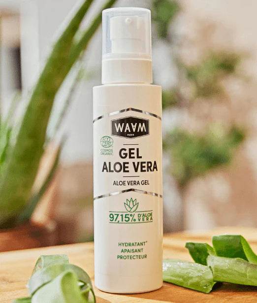 WAAM Gel d'Aloe Vera Certifiée BIO 200ml Soin Visage Corps Hydratant Apaisant Naturel Pur Régénérant Multi-Usage - Image 4