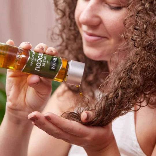 WAAM Huile de Brocoli Certifiée BIO 75ml Huile Végétale Pure Brillance Cheveux Soyeux Protection Naturelle Lissage - Image 3