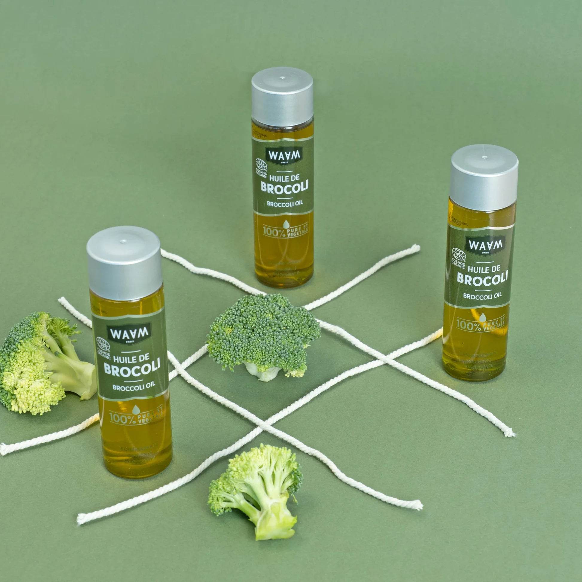 WAAM Huile de Brocoli Certifiée BIO 75ml Huile Végétale Pure Brillance Cheveux Soyeux Protection Naturelle Lissage - Image 4
