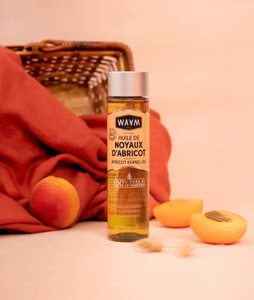 WAAM Huile de Noyaux d'Abricot Certifiée BIO 75ml Huile Végétale Pure Anti-Âge Nourrissante Visage Corps Peau Mature - Image 2