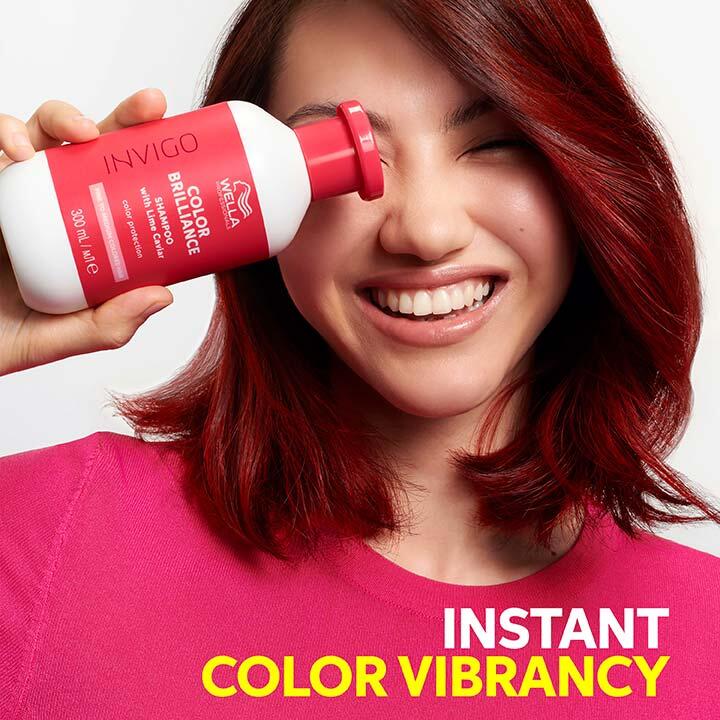 WELLA Color Brilliance Shampooing Cheveux Épais Colorés 300ml Protection Couleur - Image 2