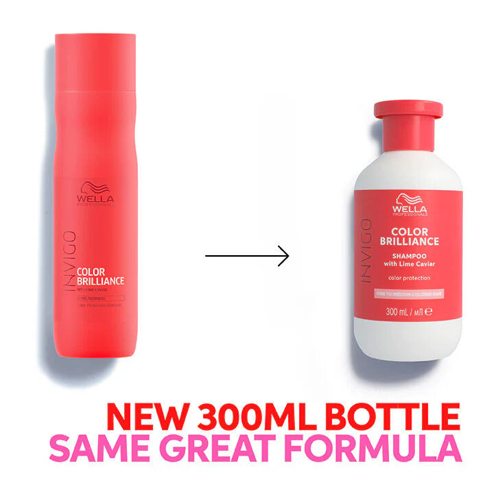 WELLA Color Brilliance Shampooing Cheveux Épais Colorés 300ml Protection Couleur - Image 5