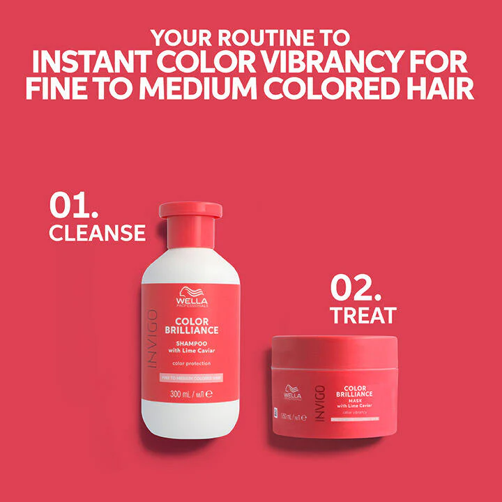 WELLA Color Brilliance Shampooing Cheveux Épais Colorés 300ml Protection Couleur - Image 7
